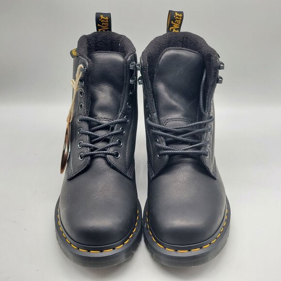 Dr. Martens 1460 Pascal Leather Boot Black Mens Size 6 - Picture 2 of 7